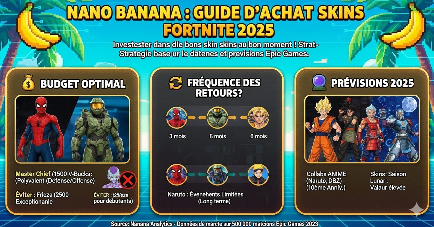 Calendrier des retours des skins Fortnite